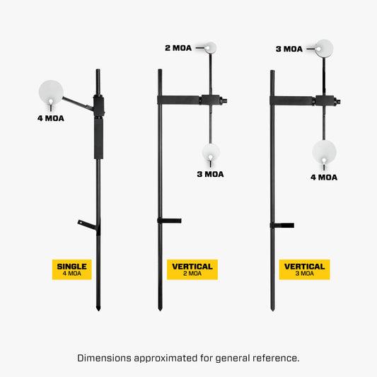 3 Pack Target Bundle for Rifle Shooting